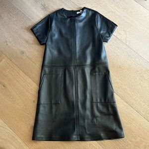 Tractr Girl’s Faux Leather Dress